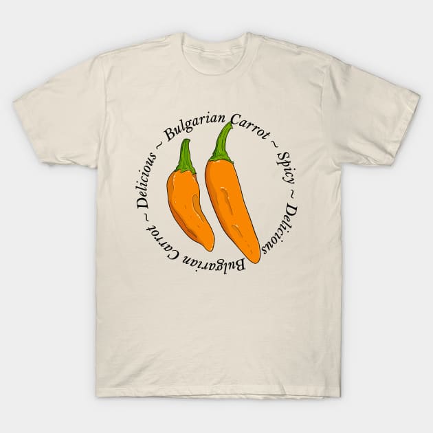 Bulgarian Carrot T-Shirt by MojoCoffeeTime